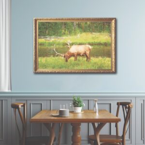 Yellowstone Elk - (Poster Print)